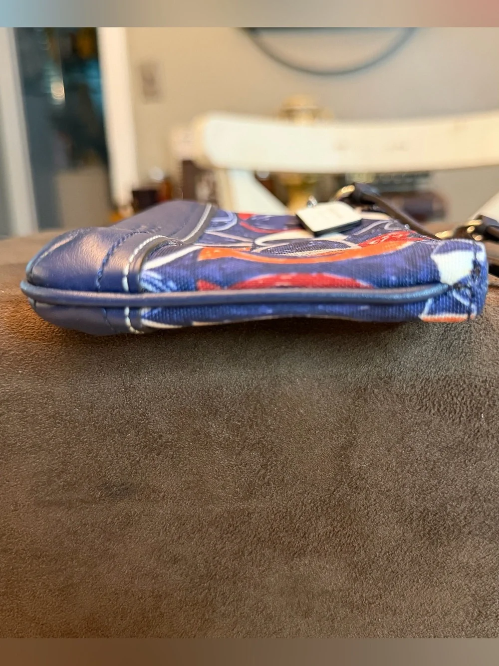 *EUC* Coach Legacy Heritage Signature C Scribble Print Wristlet